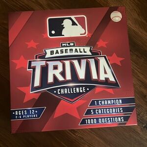 MLB Baseball Trivia Game NIB